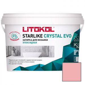 Затирка эпоксидная Litokol Starlike ColorCrystal Evo S.830 Rosa Kyoto 2,5 кг