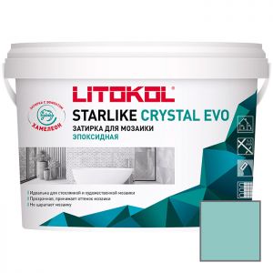 Затирка эпоксидная Litokol Starlike ColorCrystal Evo S.810 Verde Capri 2,5 кг