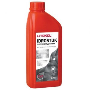 Добавка для затирок Litokol Idrostuk латексная 0,8 кг
