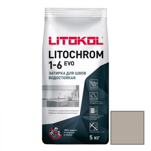 Затирка цементная Litokol Litochrom 1-6 Evo LE.230 багамы 5 кг