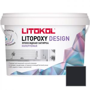 Затирка эпоксидная колеруемая Litokol Litopoxy Design LD018 1 кг