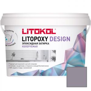 Затирка эпоксидная колеруемая Litokol Litopoxy Design LD038 1 кг