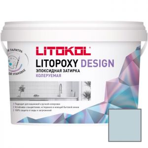 Затирка эпоксидная колеруемая Litokol Litopoxy Design LD042 1 кг