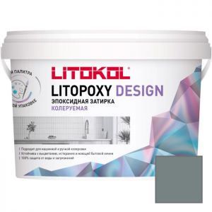 Затирка эпоксидная колеруемая Litokol Litopoxy Design LD054 1 кг