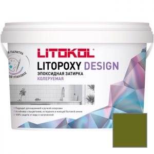 Затирка эпоксидная колеруемая Litokol Litopoxy Design LD086 1 кг