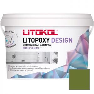 Затирка эпоксидная колеруемая Litokol Litopoxy Design LD087 1 кг
