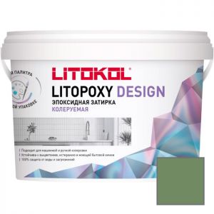 Затирка эпоксидная колеруемая Litokol Litopoxy Design LD089 1 кг