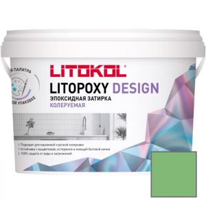 Затирка эпоксидная колеруемая Litokol Litopoxy Design LD092 1 кг