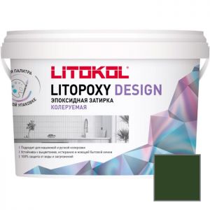 Затирка эпоксидная колеруемая Litokol Litopoxy Design LD097 1 кг