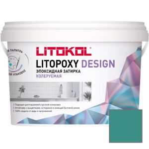 Затирка эпоксидная колеруемая Litokol Litopoxy Design LD117 1 кг