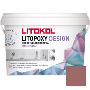 Затирка эпоксидная колеруемая Litokol Litopoxy Design LD164 1 кг
