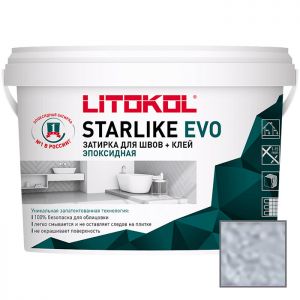 Затирка эпоксидная Litokol Starlike Evo S.310 Azzurro Polvere 1 кг