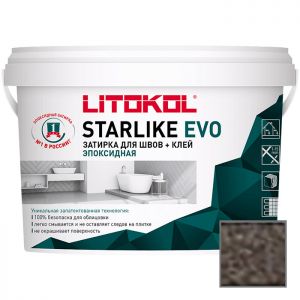 Затирка эпоксидная Litokol Starlike Evo S.235 Caffe 1 кг