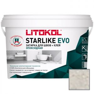 Затирка эпоксидная Litokol Starlike Evo S.210 Greige 1 кг