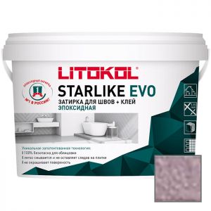 Затирка эпоксидная Litokol Starlike Evo S.530 Viola Ametista 1 кг