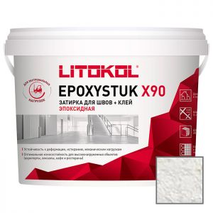 Затирка эпоксидная Litokol Epoxystuk X90 C.00 Bianco 5 кг