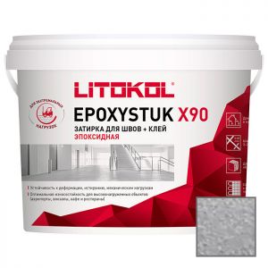 Затирка эпоксидная Litokol Epoxystuk X90 C.30 Grigio Perla 5 кг