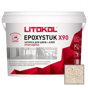 Затирка эпоксидная Litokol Epoxystuk X90 C.690 Bianco Sporco 5 кг