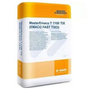 Смесь сухая быстротвердеющая безусадочная тиксотропного типа Master Builders MasterEmaco T 1100 TIX W 25 кг
