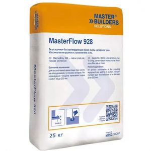 Смесь сухая быстротвердеющая безусадочная Master Builders MasterFlow 928 25 кг