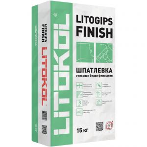 Шпатлевка гипсовая Litokol Litogips Finish 15 кг
