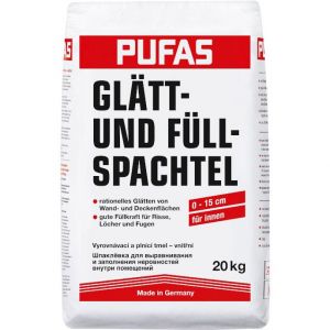 Шпатлевка гипсовая Pufas Glatt-und Full-Spachtel №3 20 кг