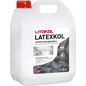 Добавка латексная для клея Litokol Latexkol-m 3,75 кг