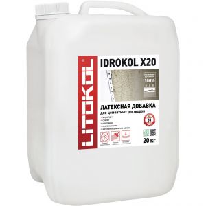 Добавка латексная Litokol IDROKOL X20-м 20 кг