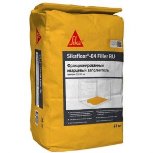 Наполнитель кварцевый для полимерных полов Sika Sikafloor-04 Filler фракция 0,1-0,3 мм 25 кг