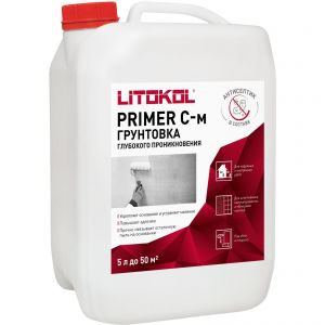 Грунтовка глубокого проникновения Litokol Primer C-m 5 кг